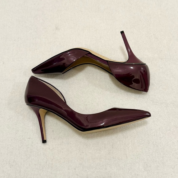 Plum Patent Leather Heels Women’s Size 7.5M - Picture 3 of 11